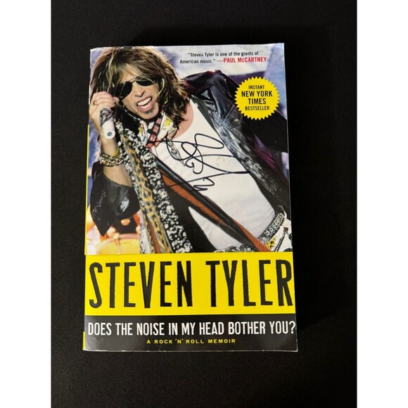 Does the Noise in My Head Bother You?: A Rock 'n' Roll by Steven Tyler Signed - Picture 8 of 8